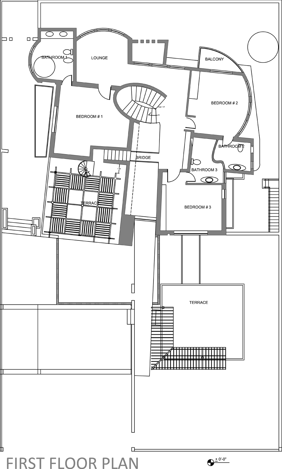 ARCHDAILY Model (1) first floor plan