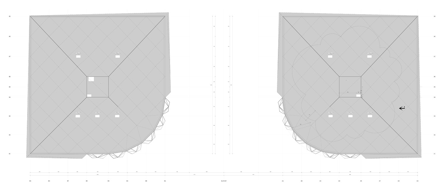 174-BU-Ekris.rvt - Drawing Shee roof plan