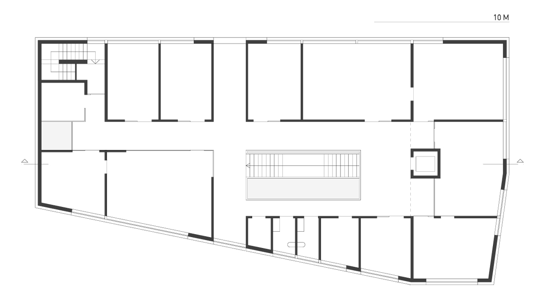 Allplan 2008 - 18_gh_st.lorenze third floor plan