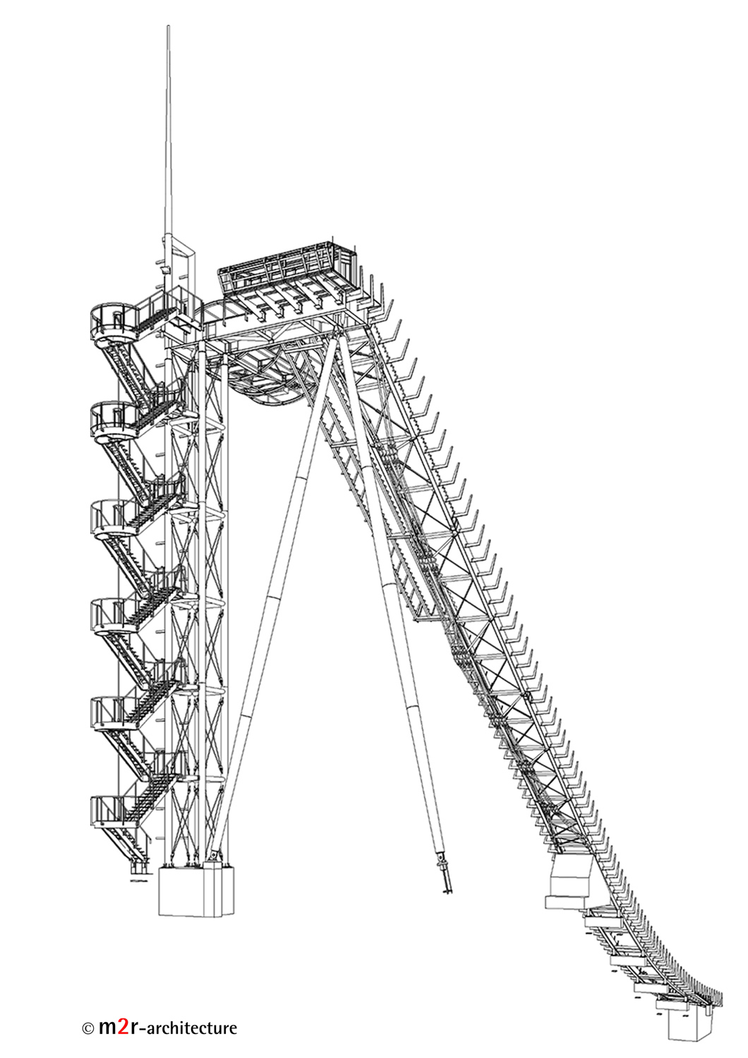 Ski Jump & Judges Tower / m2r