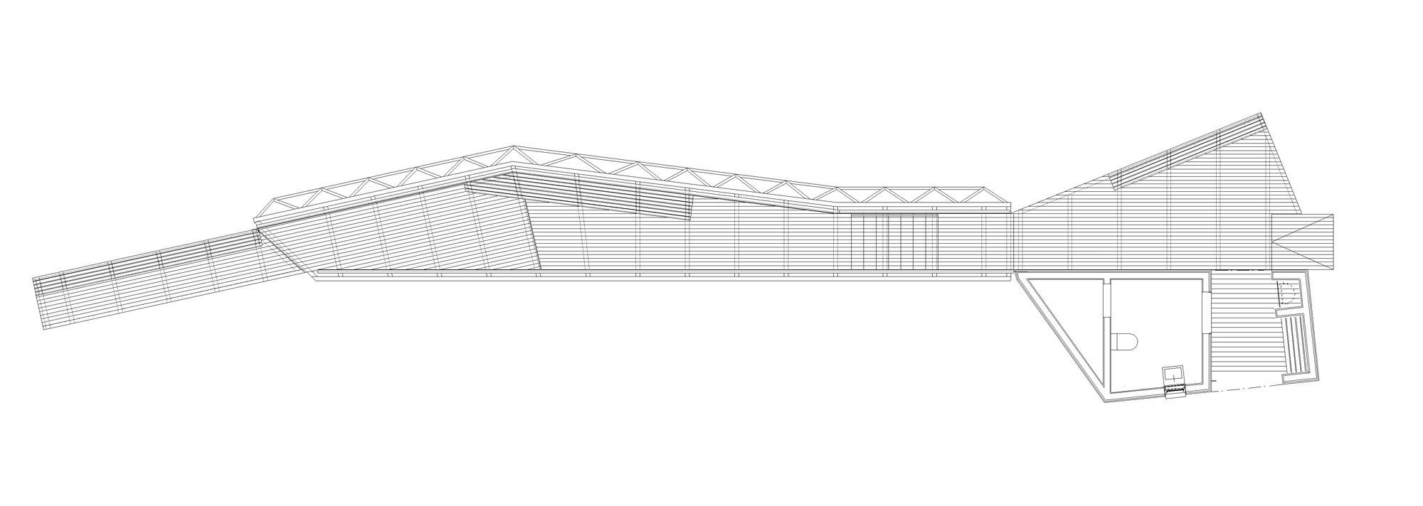 Lillefjord Rest area & footbridge / Pushak