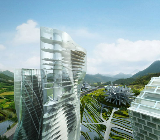 International firms invited by MAD to design “Huaxi City Centre” in China