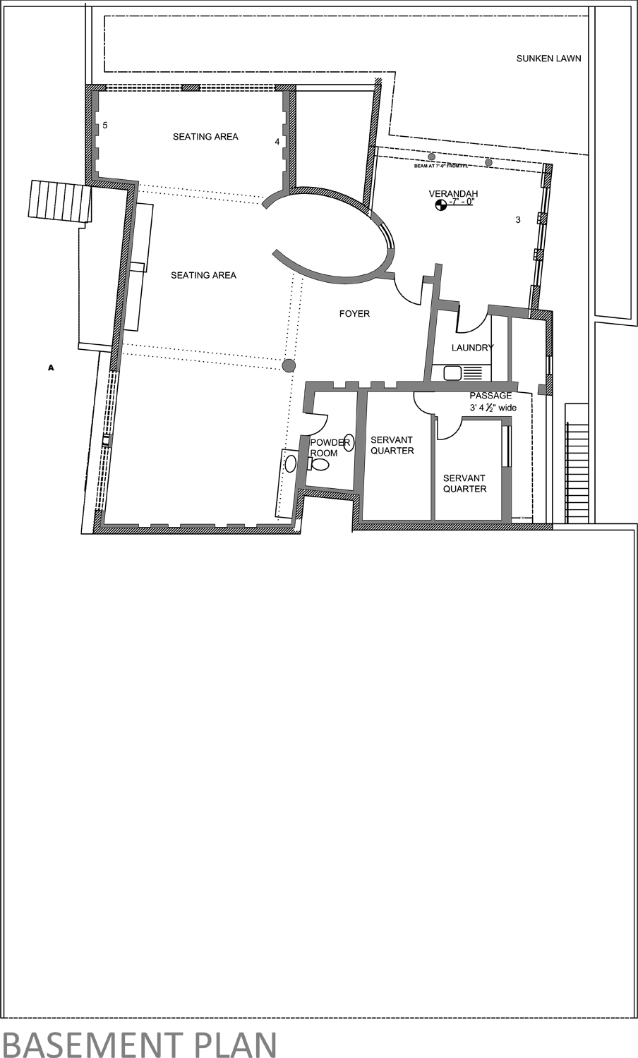 ARCHDAILY Model (1) basement plan