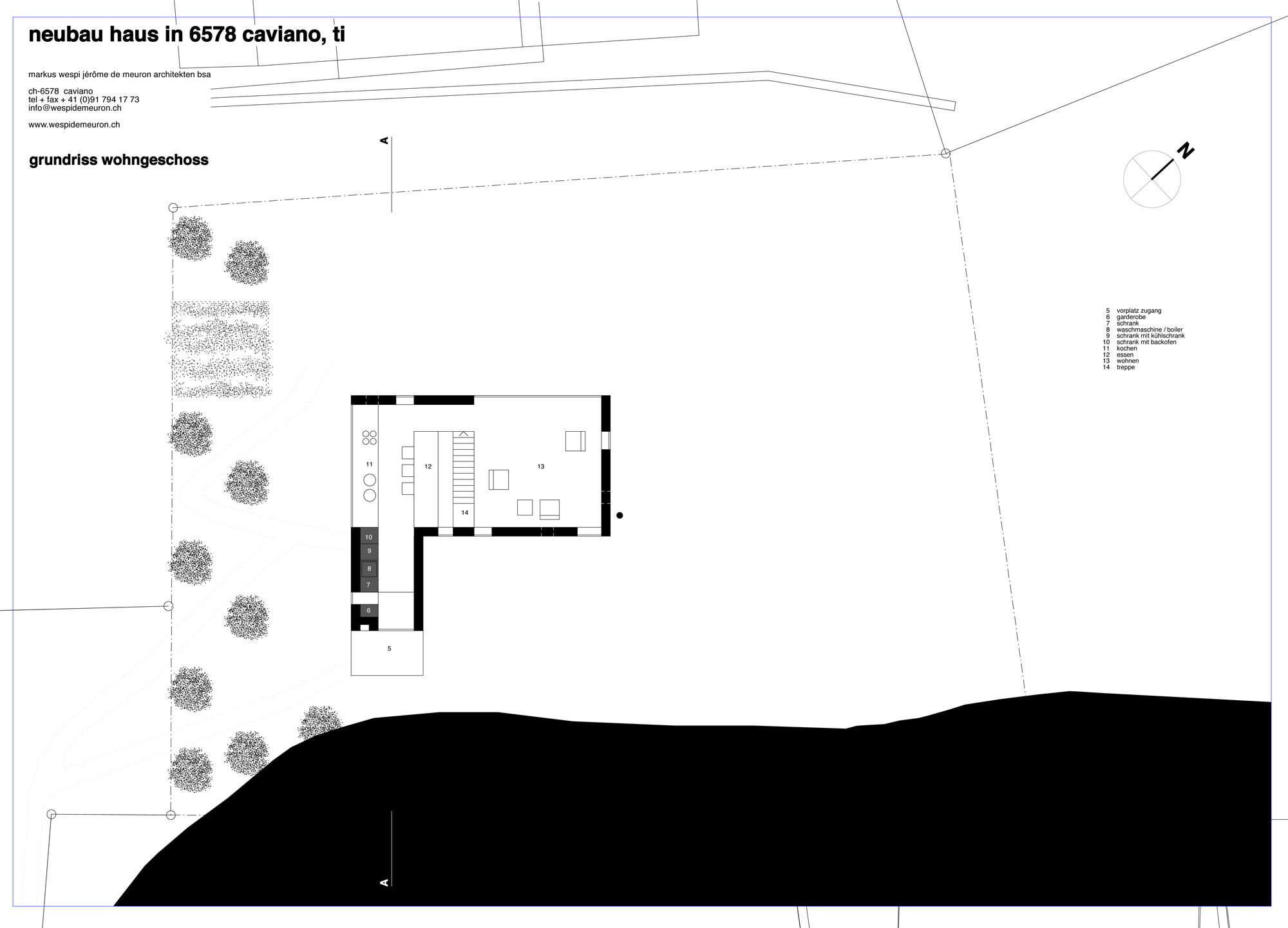 Wood house in Caviano / Wespi de Meuron