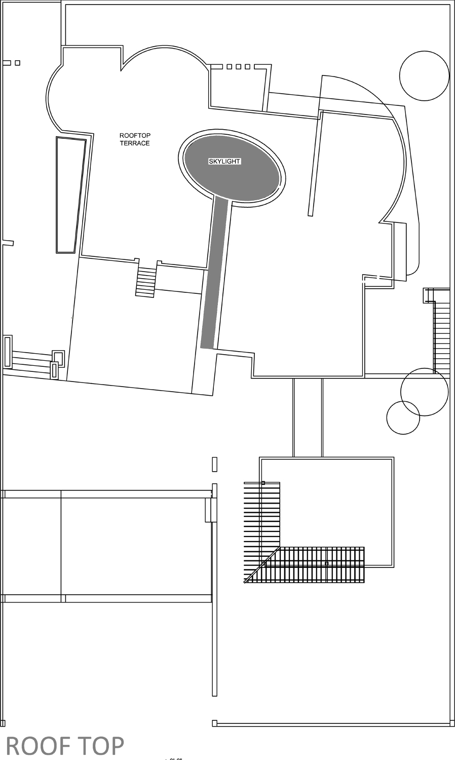 ARCHDAILY Model (1) roof plan