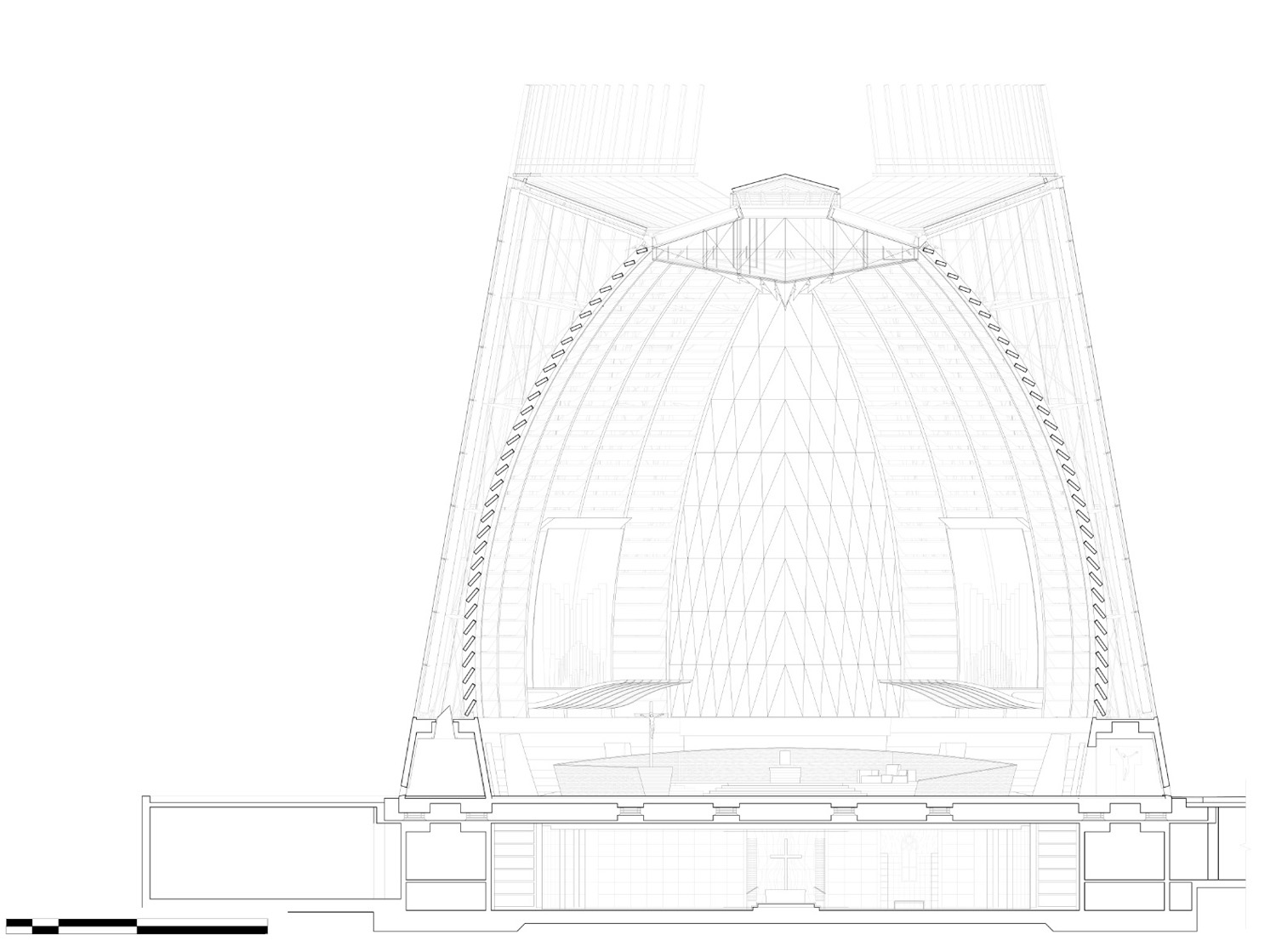 V:ImagesPRESENTATIONSAIA HONOR AWARD SUBMITTAL 2008AUTOCADL © SOM lateral section