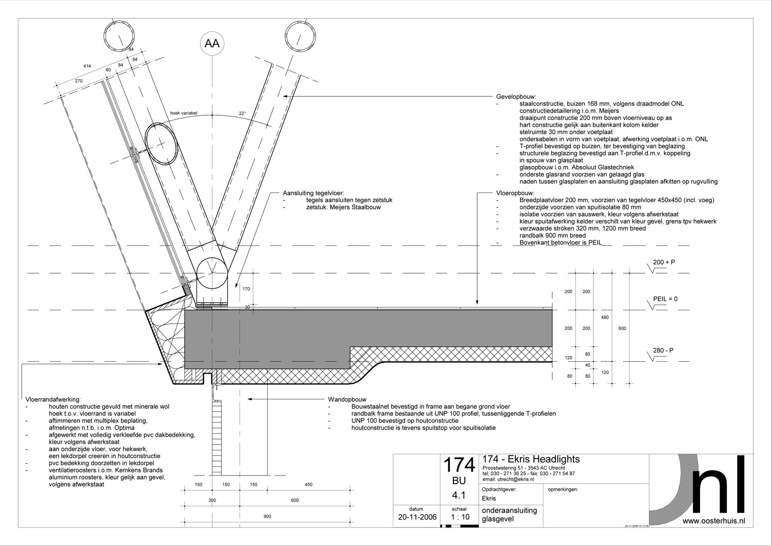 174-BU-4.01-onderaansluiting gl detail