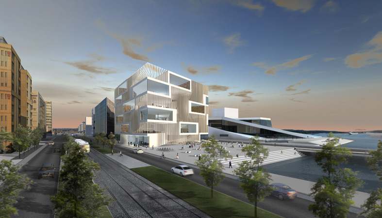 1078261203_starfish Deichman Library - Starfish - Allmann Sattler Wappner Architekten