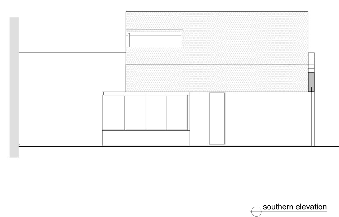 floorplan south elevation