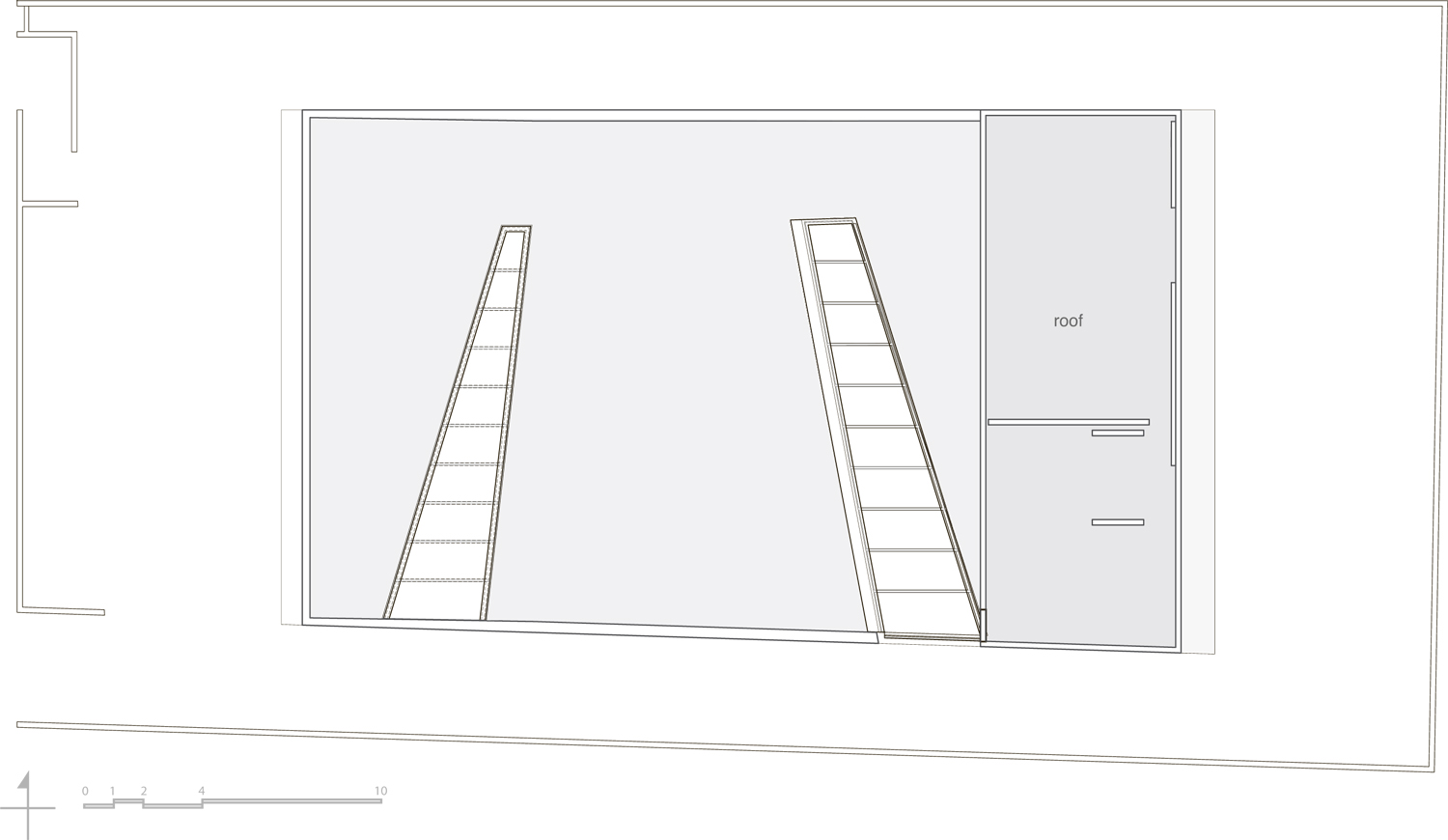 TB_Estudio Explanada plan level roof roof plan