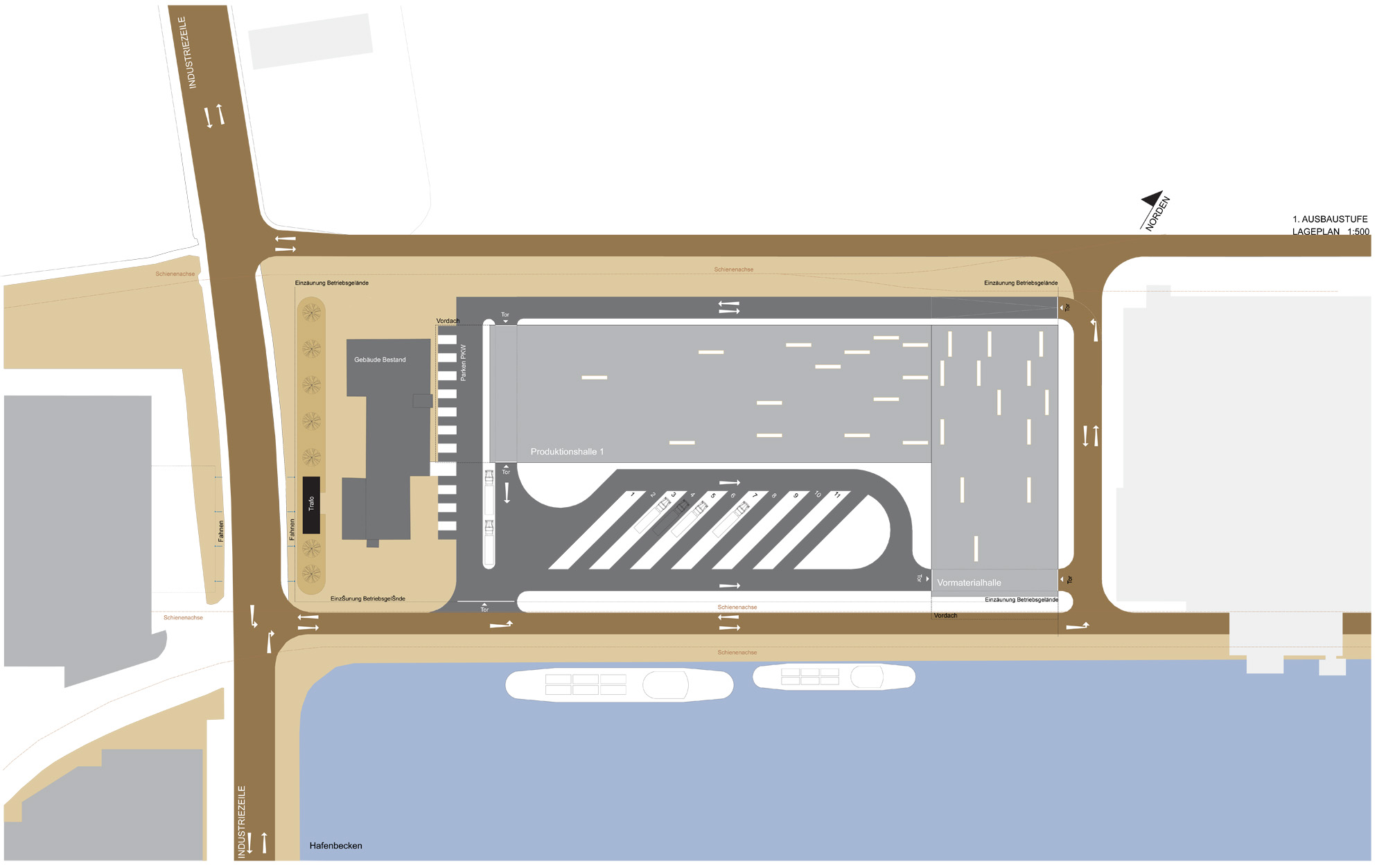ssc grundriss general plan