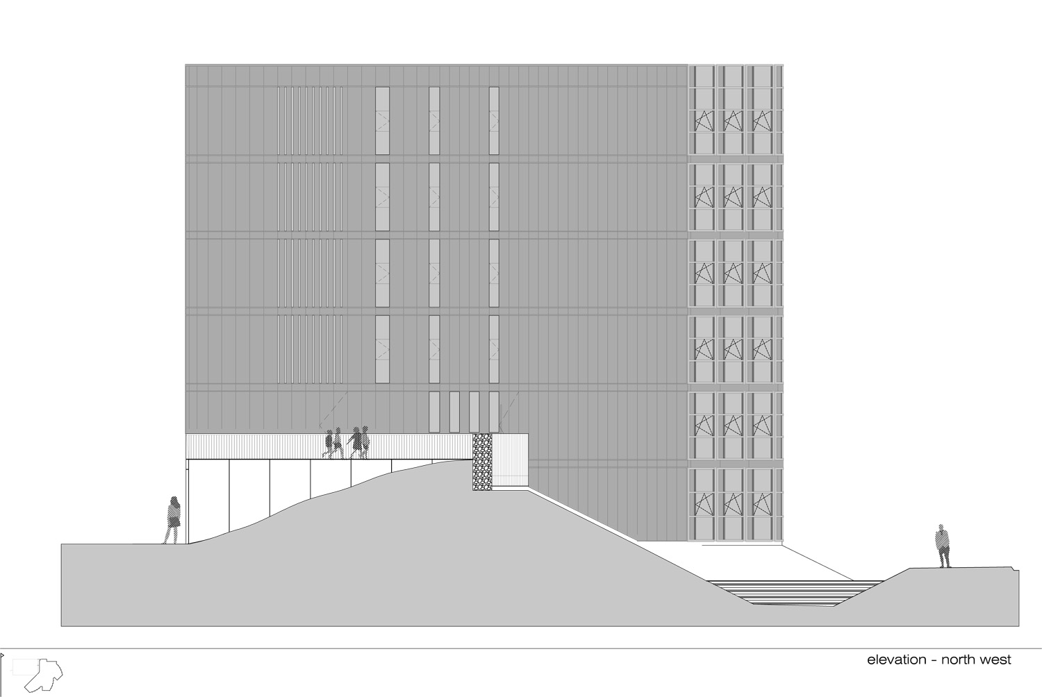 Spikvoorde II - Deventer - 07 - elevation - north west north west elevation