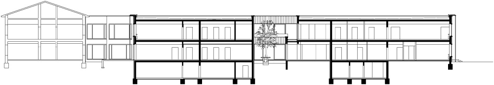 Children’s department and Work therapy / dans arhitekti