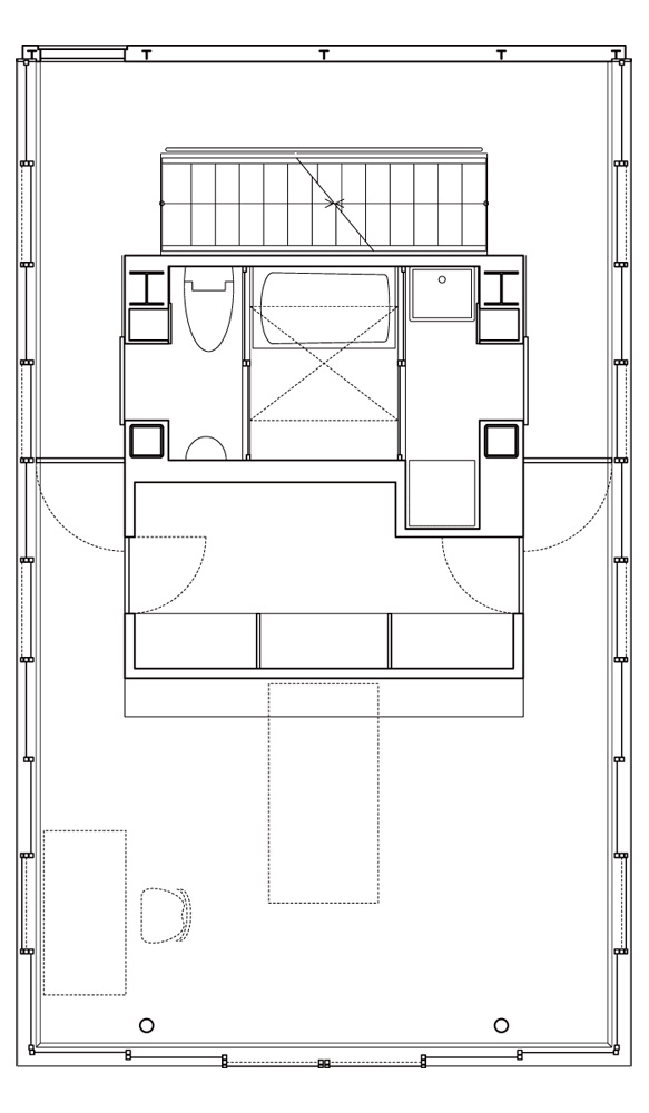 Wall less house / Tezuka Architects