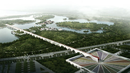 Xi’an Horticulture Expo proposal by Serie Architects