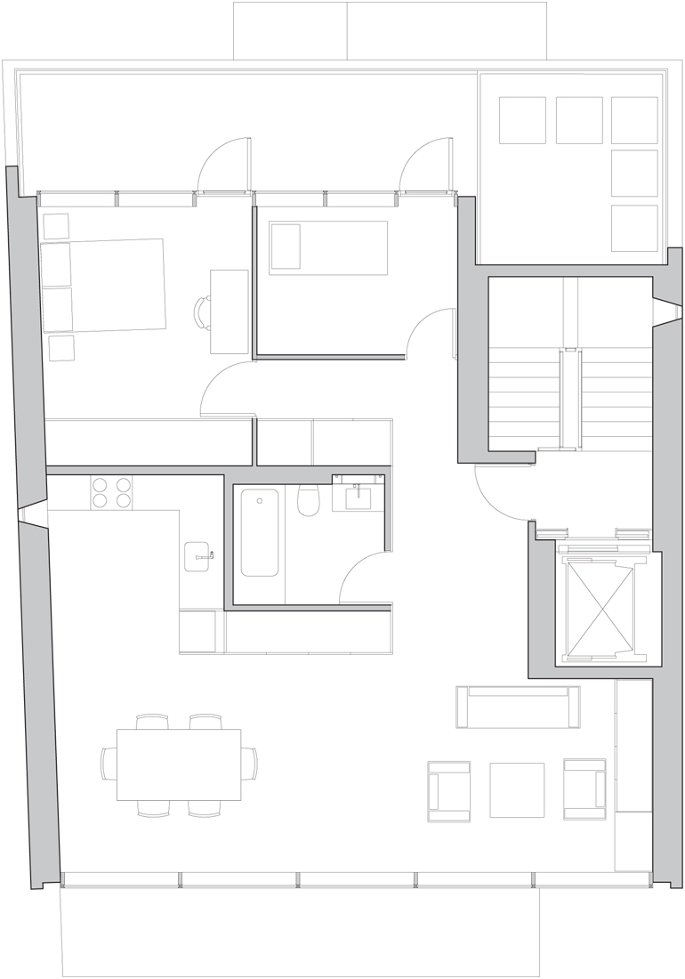 naha4 fourth floor plan