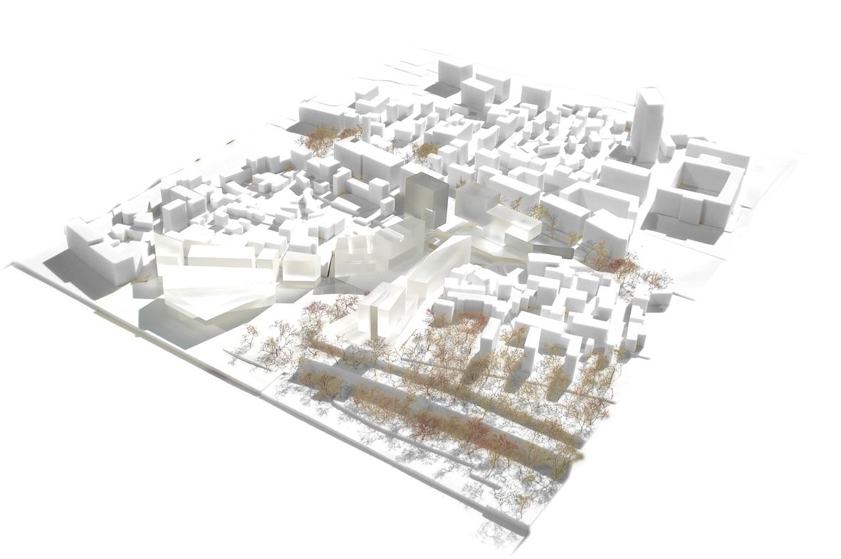 First Prize: Reconstruction of the historical center of Sibenik, Croatia / MAP