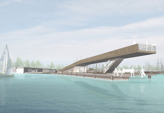ASTOC Architects wins first prize for Senftenberg Harbor competition