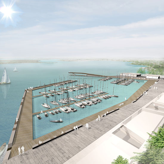 ASTOC Architects wins first prize for Senftenberg Harbor competition