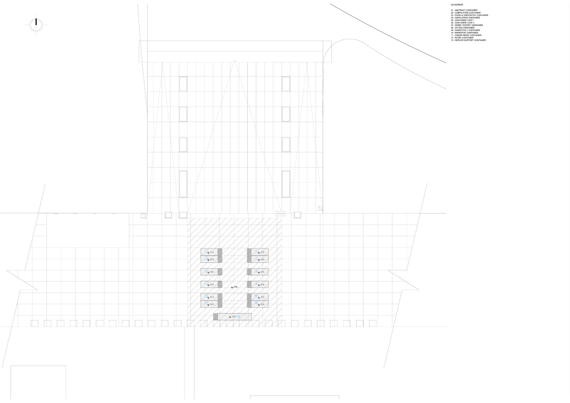 Y:PROJETOSCLIENTESCONTAINER ARTAL-EP-PLANTAS-R1 PLANTA NIVEL ground floor plan