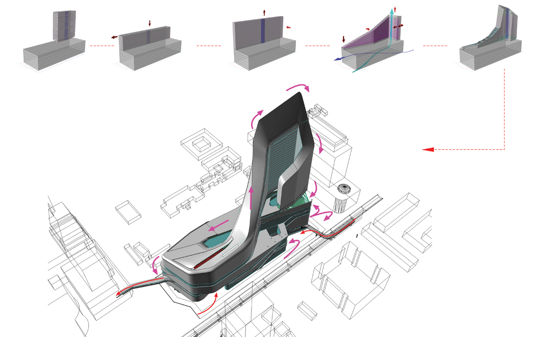 massing diagram massing diagram