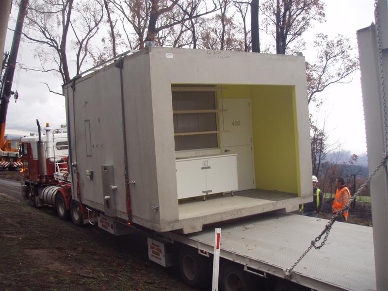 House re-Growth Pod arrives on site