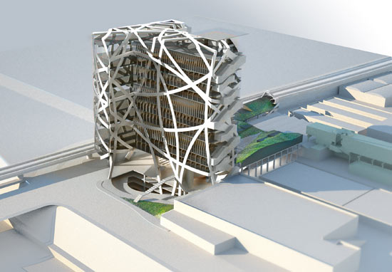 Glass Tower / Eric Owen Moss