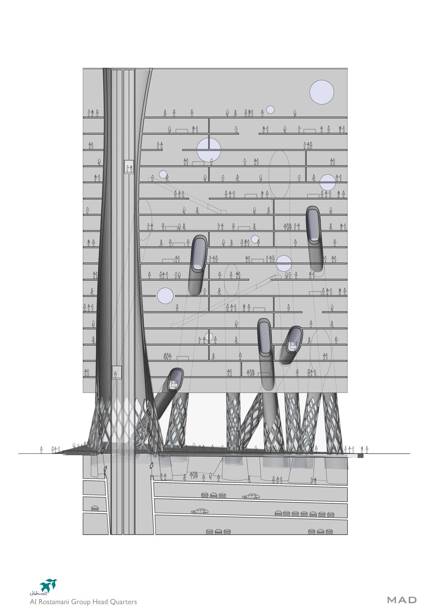 Al Rostamini Headquarters / MAD