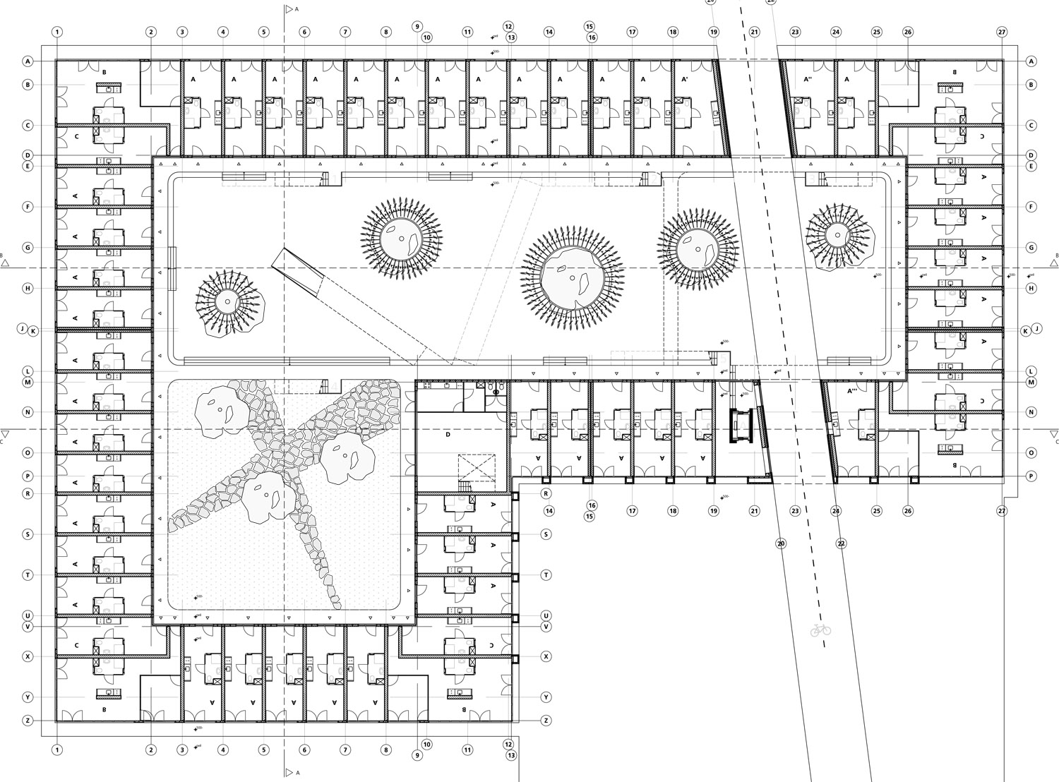 065CL-100 Model (1) Calslaan ground floor plan