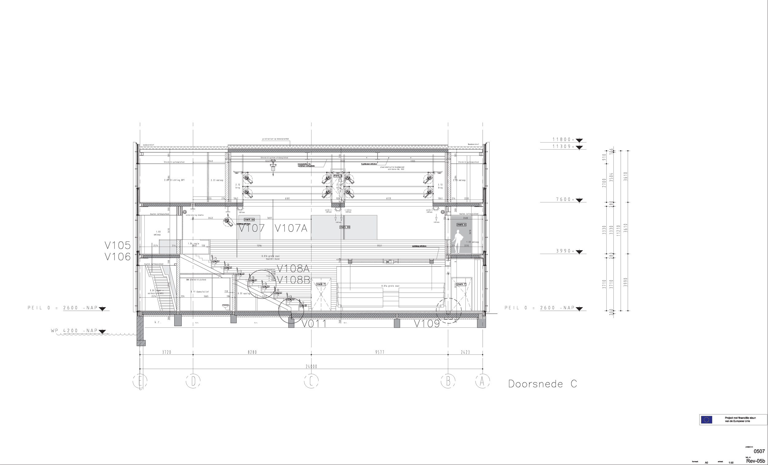 L:�000 PROJEKTEN�507 Cultuurgebouw A.Z.O�507-05-Werktekeninge section 08