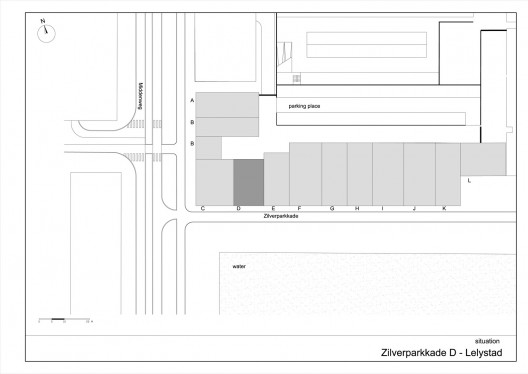Zilverparkkade D - final elevat site plan