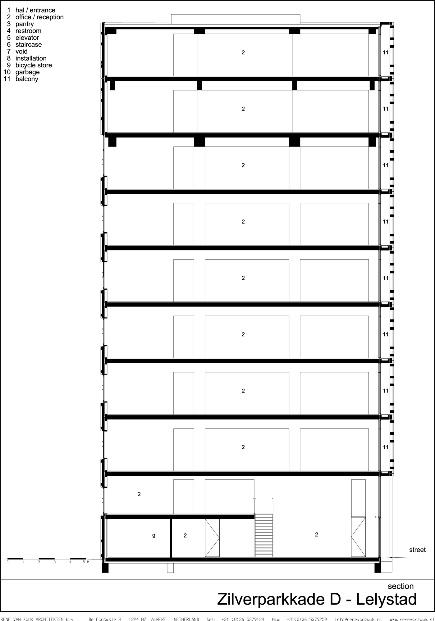 Zilverparkkade D - Lelystad - 0 section