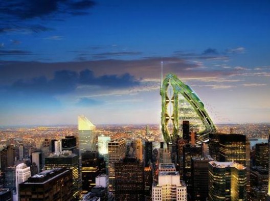 Dragonfly Vertical Farm concept by Vincent Callebaut