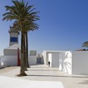 View from the access on north Aires Mateus_Santa Marta Lighthouse Museum, Cascais Portugal / Photo: ©Leonardo Finotti