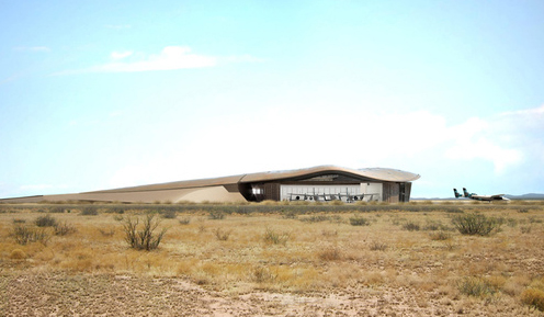 Spaceport America began construction last Friday