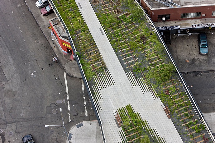 The New York High Line officially open