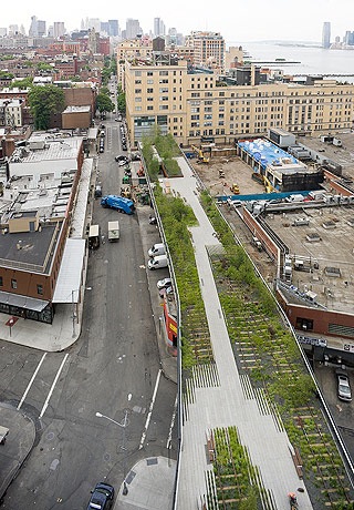 The New York High Line officially open