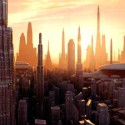 4 4. CORUSCANT, THE WHOLE THING. Like adding New York to Kuala Lumpur and Hong Kong, then squaring the result. The capital of the Old Republic takes urban sprawl to the extreme and realises the vision of Greek City planner Constantinos Doxiadis of an ecumeonpolis: a single city that covers the whole of a planet. The ‘New Architecture’ style common to the Senate Area of Coruscant is characterised by Manhattan-like skyscrapers nestled among blade-thin obelisks that resemble the soaring minarets of Cairo.