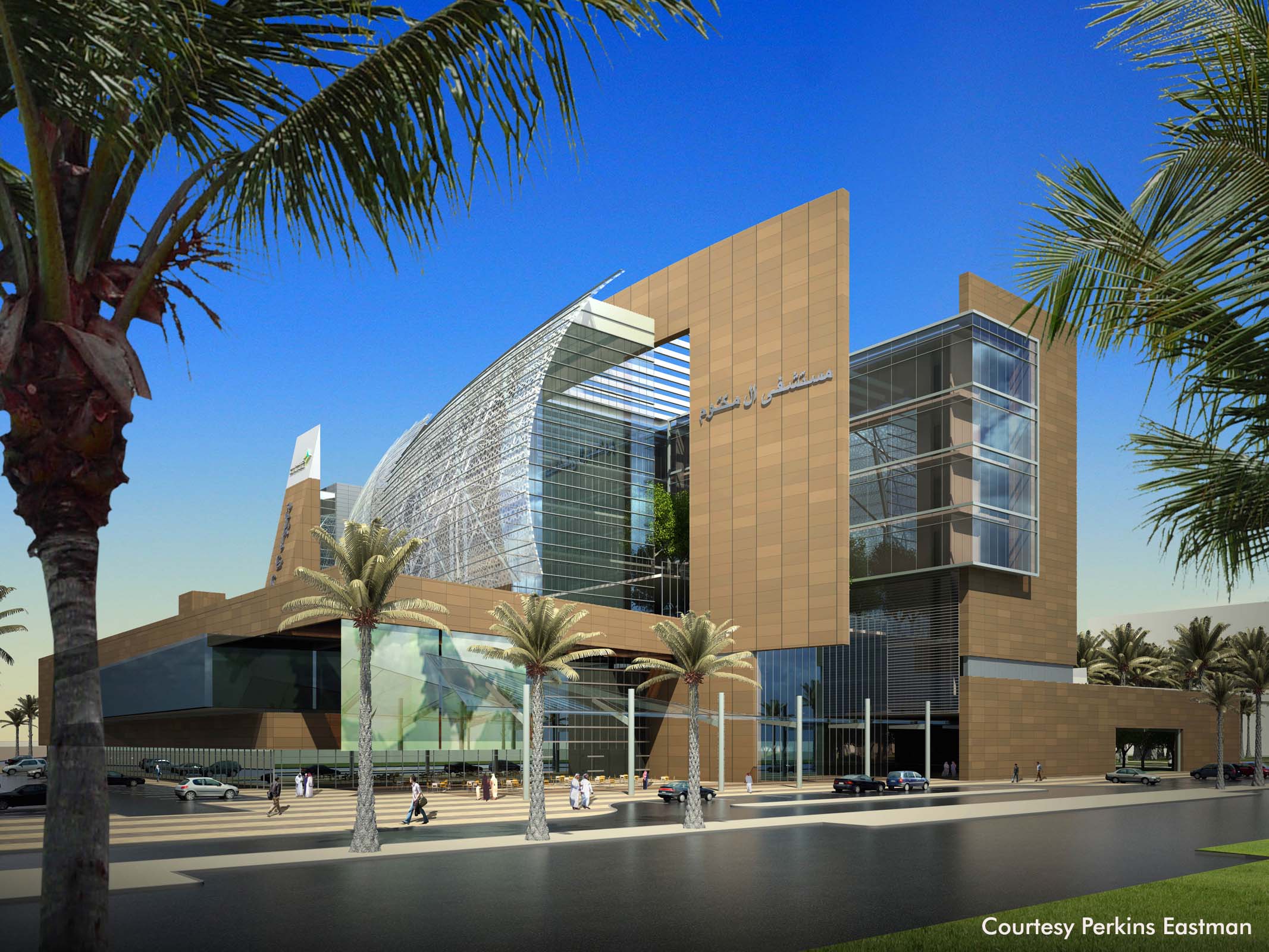 al-maktoum-hospital__courtesy-of-perkins-eastman__exterior-elevation1 al-maktoum-hospital__courtesy-of-perkins-eastman__exterior-elevation1