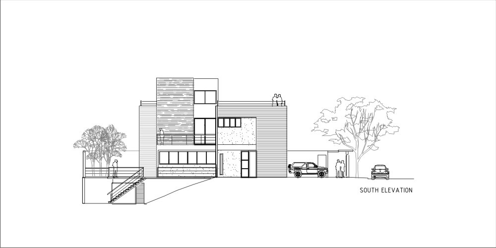 elevation-s south elevation