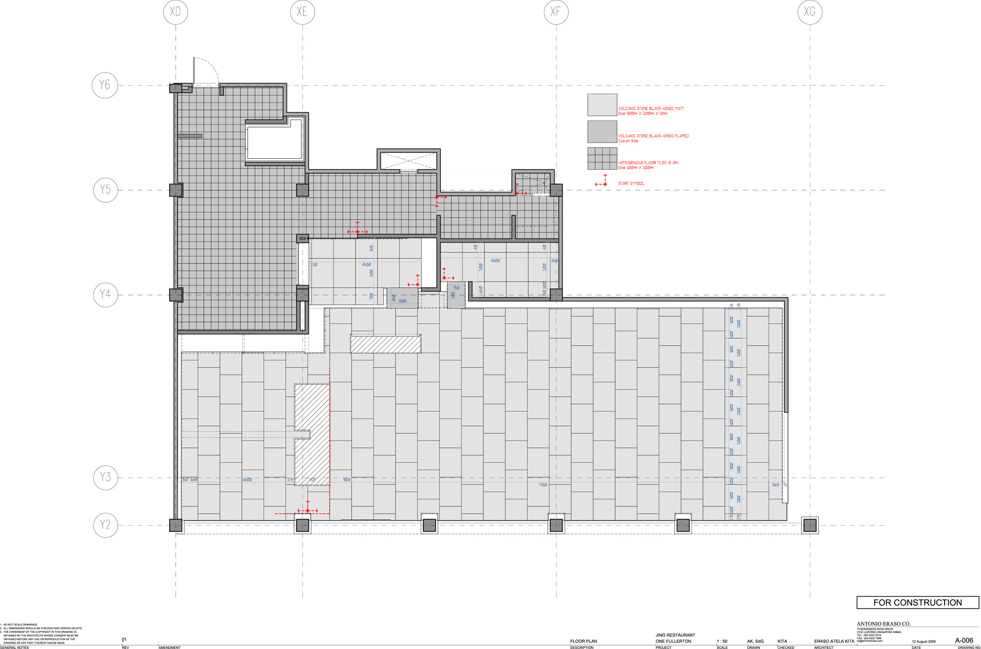 C:�0-Projects�807 - Majestic @ One Fullerton�807_A-000.dwg A- pattern floor plan