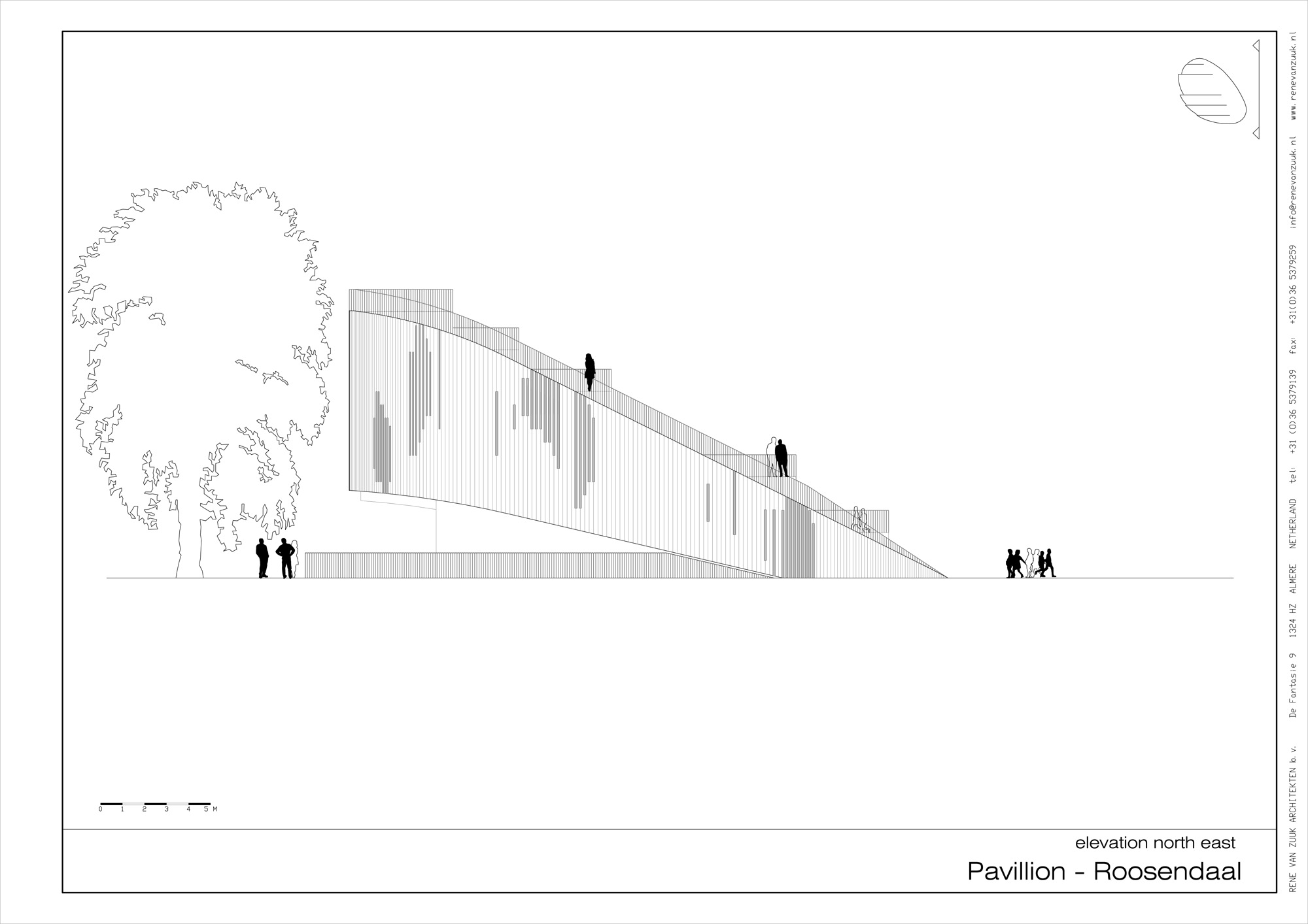 090526_all presentation drawings Roosendaal north east elevation