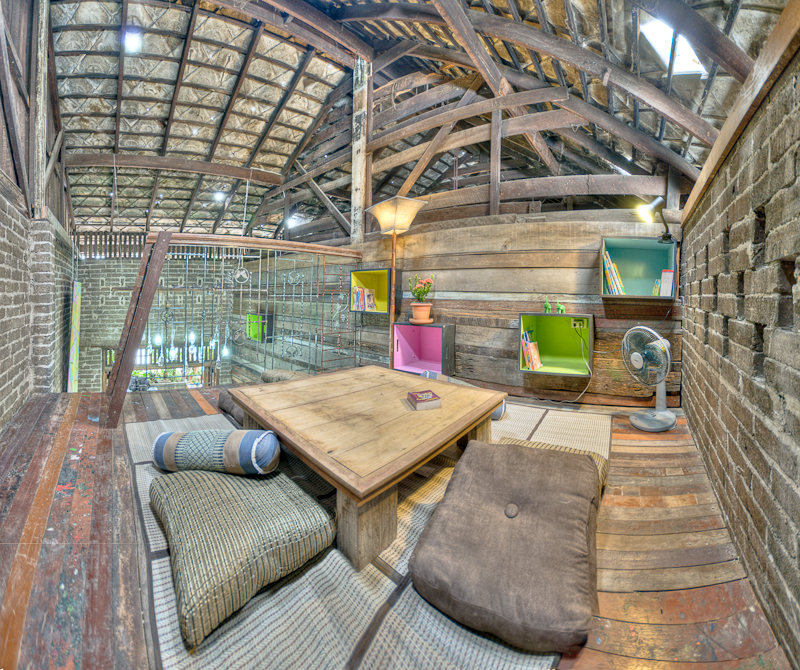 Old Market Library By TYIN Tegnestue, Min Buri, Bangkok, Thailan Old Market Library By TYIN Tegnestue, Min Buri, Bangkok, Thailan