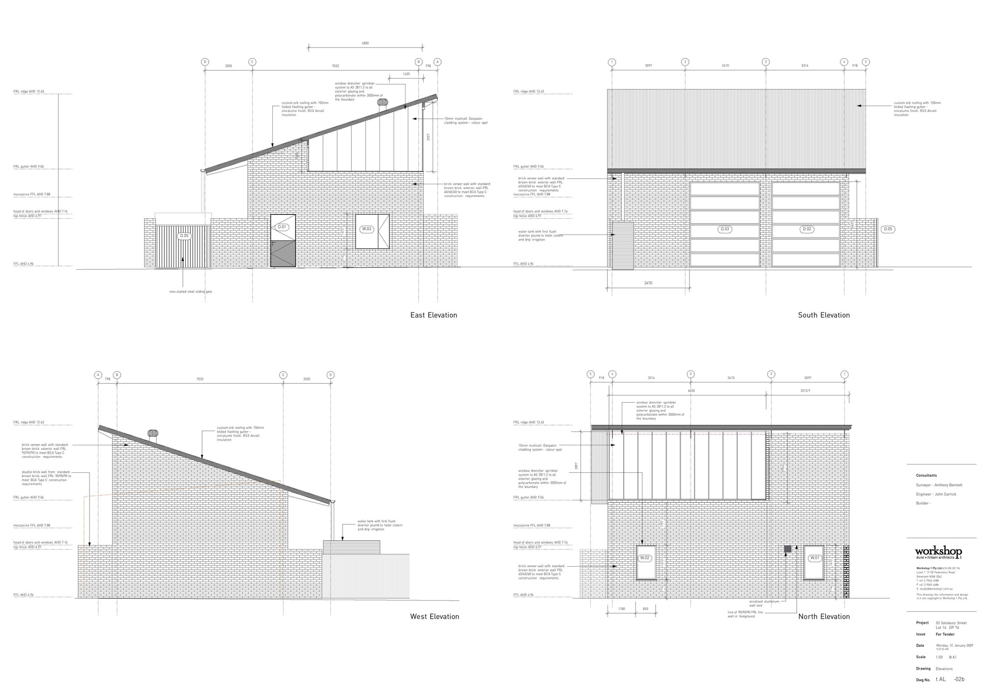 sal-elevations Studio elevations