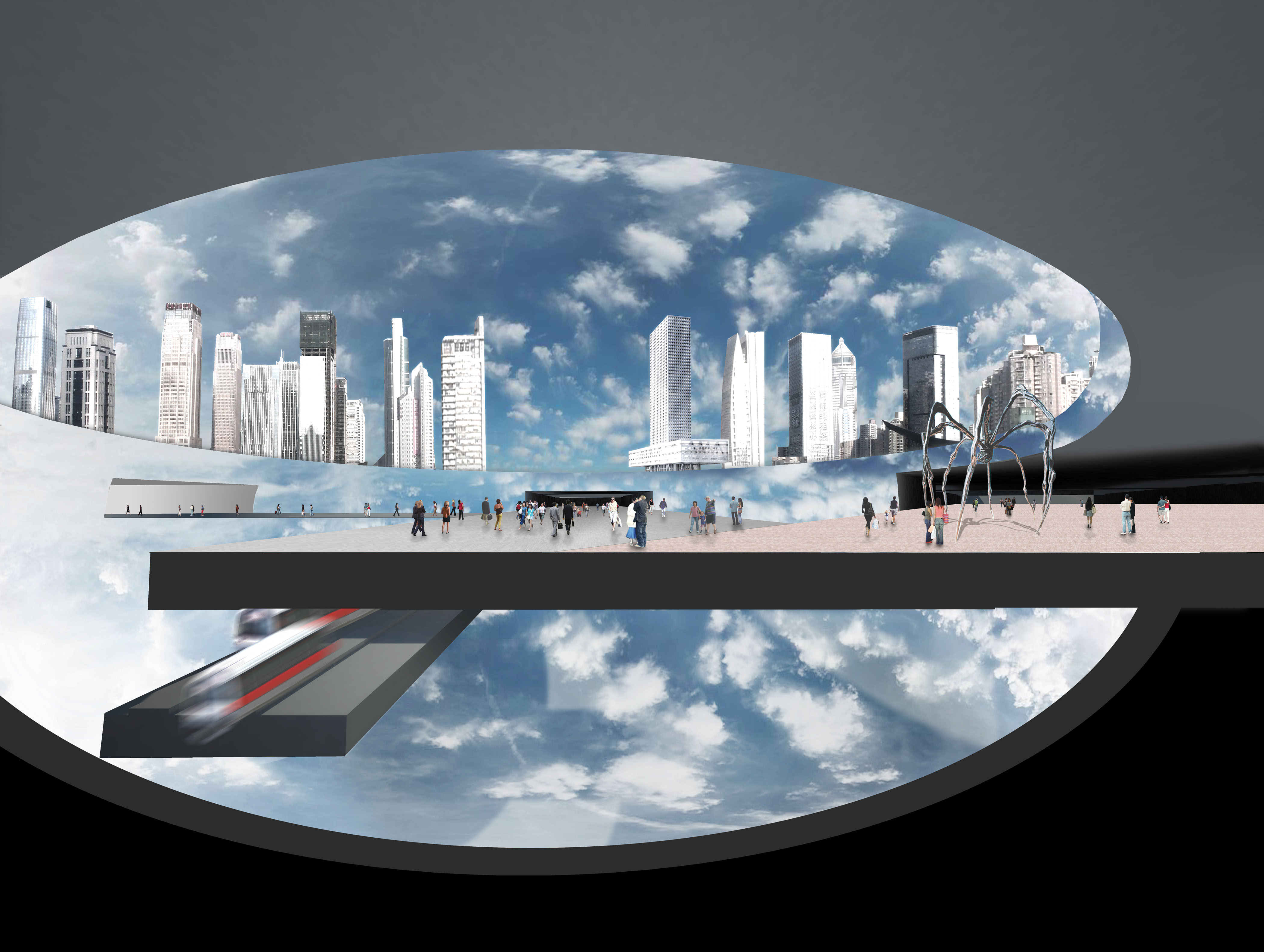OMA´s new landmark for Shenzhen: Crystal Island competition