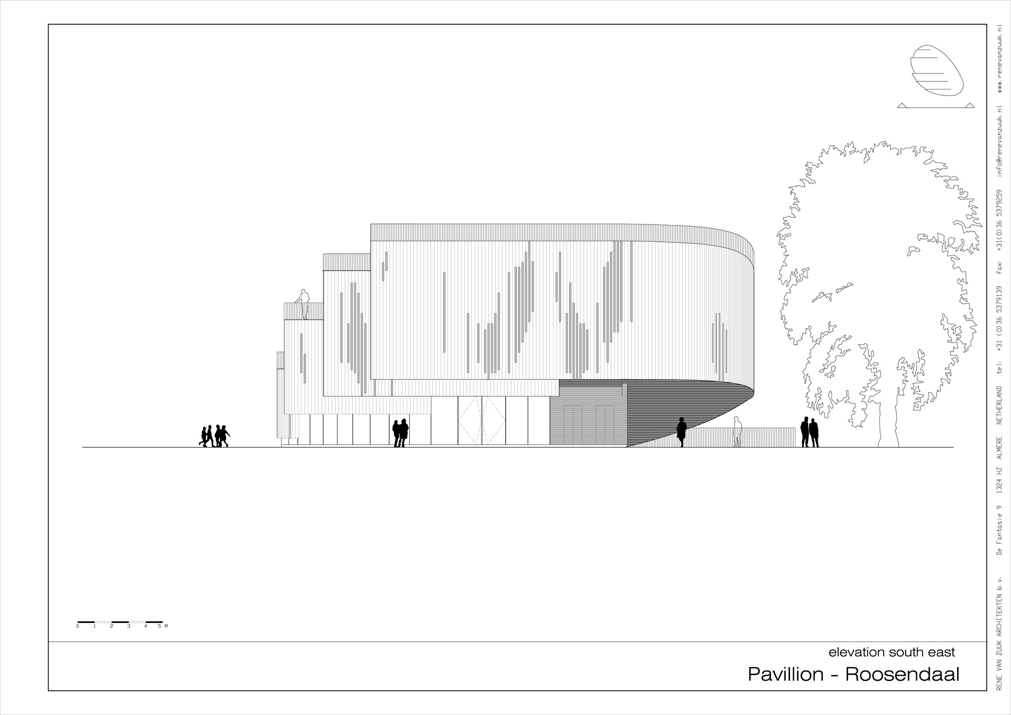 090526_all presentation drawings Roosendaal south east elevation