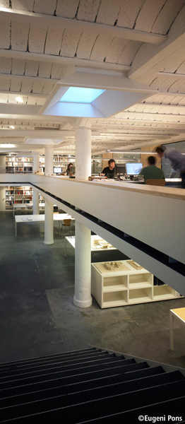 Workspace in a former coal bunker / BAAS