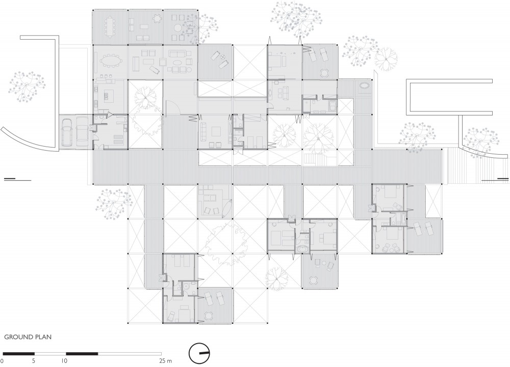 Grid House / Forte, Gimenes & Marcondes Ferraz Arquitetos