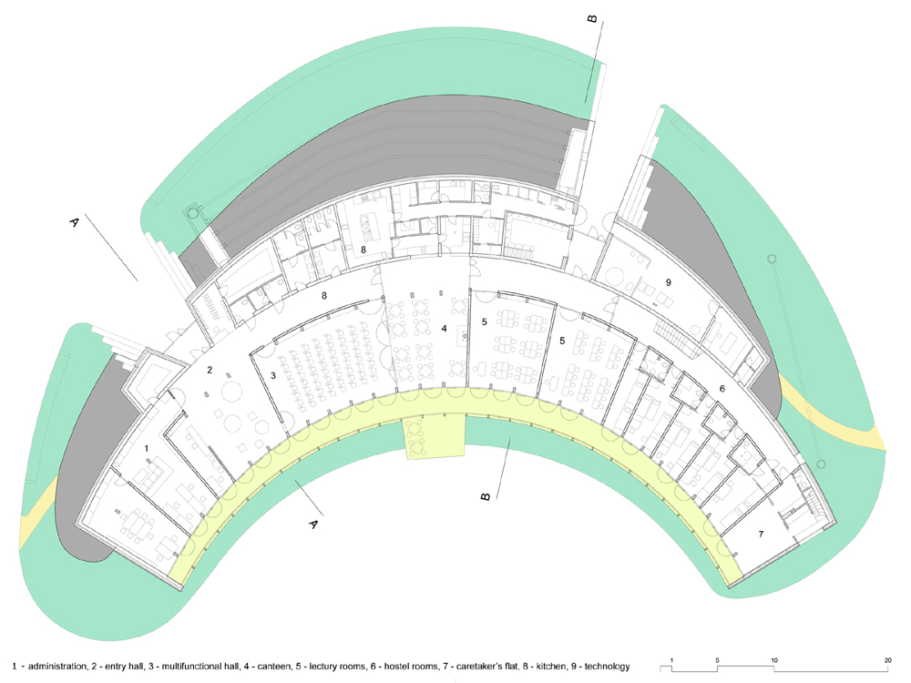 Slunakov Center for Ecological Activities / Projektil Architekti