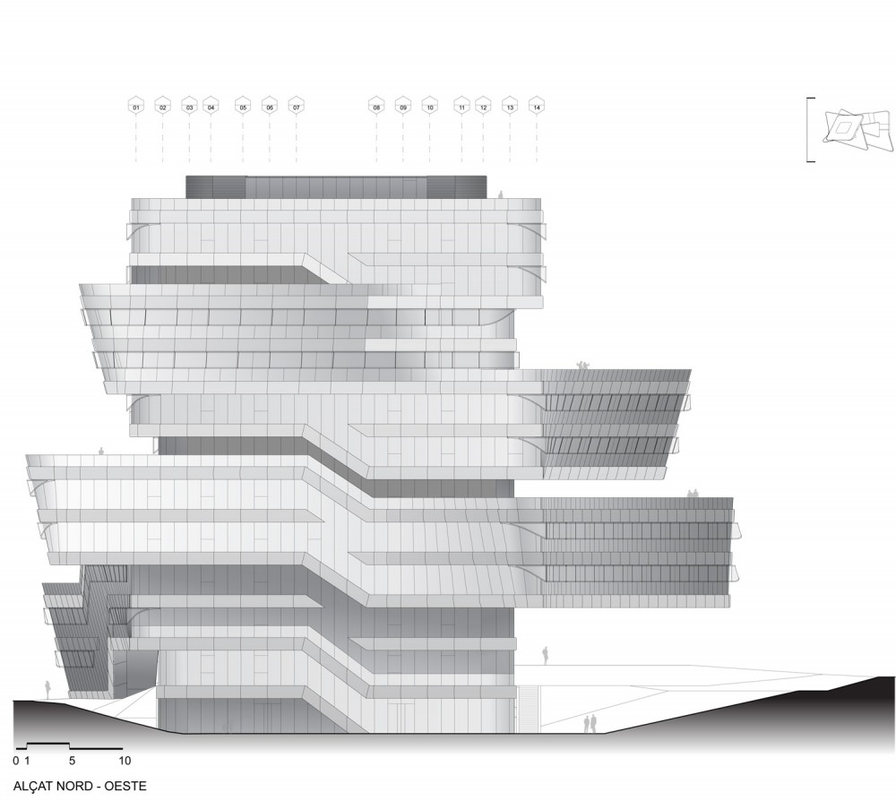 1233_E_PANEL_03_DWG.ai north west elevation